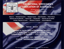 Tablet Screenshot of nashoaustralia.org.au
